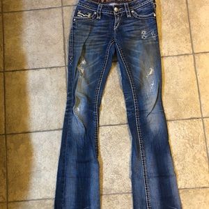 Rock revival boot cut jeans size 24